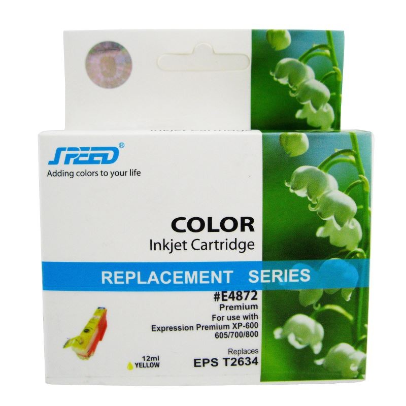 Cartus SP-T2634 compatibil Epson 26XL-Y - imagine 3